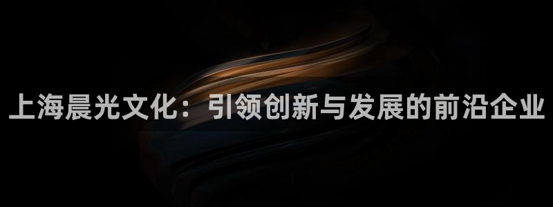卧龙娱乐挂机平台有哪些：上海晨光文化：引