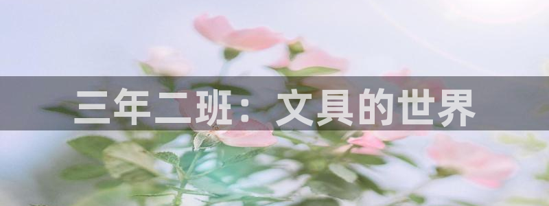 卧龙娱乐：三年二班：文具的世界