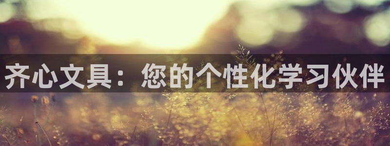 卧龙娱乐怎么注册会员：齐心文具：您的个性