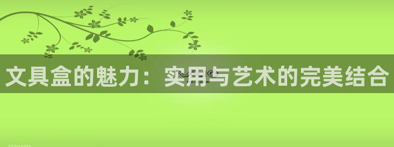 卧龙娱乐app彩票下载：文具盒的魅力：实