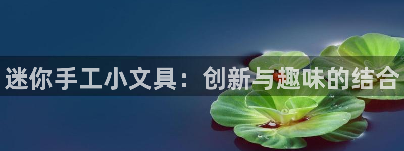 卧龙沙滩蹦床娱乐：迷你手工小文具：创新与