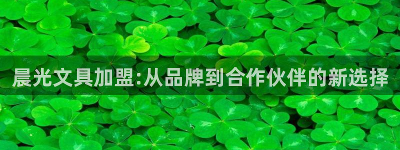 卧龙娱乐彩票怎么玩：晨光文具加盟:从品牌