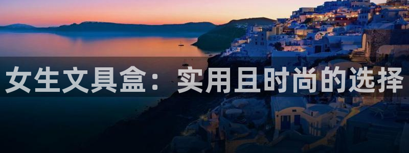 卧龙娱乐在线直播平台：女生文具盒：实用且