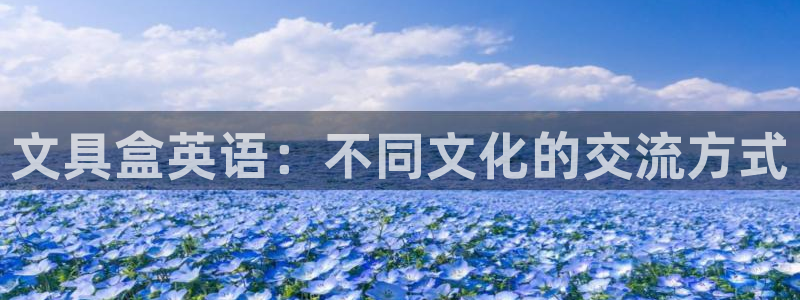 BA娱乐卧龙主管60447：文具盒英语：